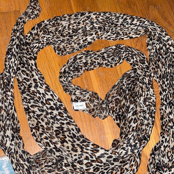 Nine West Accessories - Nine West scarf leopard cheetah